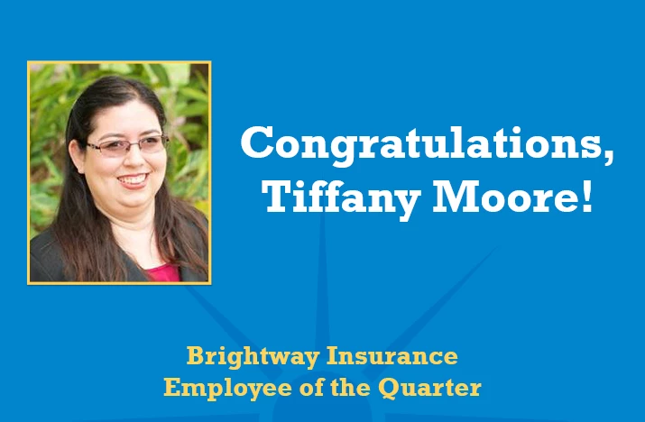 Tiffany Moore Employee Of The Quarter 536X351